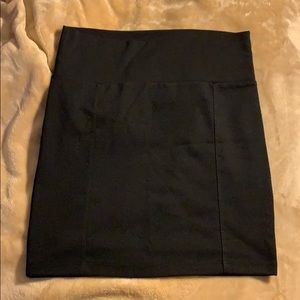 Black pencil skirt